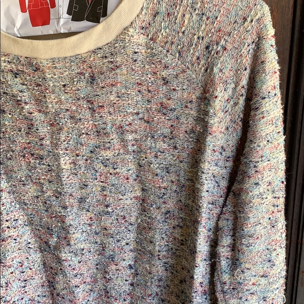 URBAN OUTFITTERS color stitched pullover